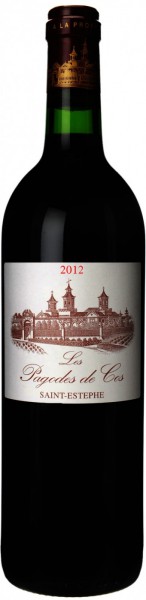 Вино "Les Pagodes de Cos" AOC Saint-Estephe, 2012