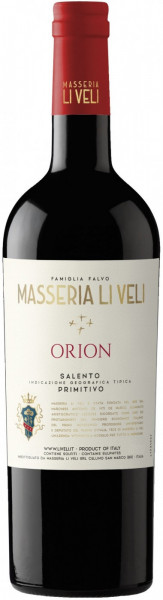 Вино Li Veli, "Orion", Salento IGT, 2016, 1.5 л