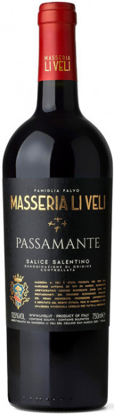 Вино Li Veli, "Passamante", Salice Salentino DOC, 2020