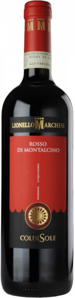 Вино Lionello Marchesi, "ColdiSole" Rosso di Montalcino DOC, 2014