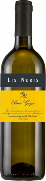 Вино Lis Neris, Pinot Grigio, Friuli Isonzo IGT, 2018, 0.375 л