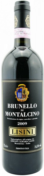 Вино Lisini, Brunello di Montalcino, 2009