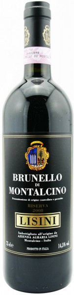 Вино Lisini, Brunello di Montalcino DOCG Riserva, 2008