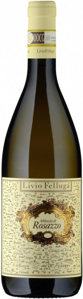 Вино Livio Felluga, "Abbazia di Rosazzo", Colli Orientali del Friuli DOCG, 2019