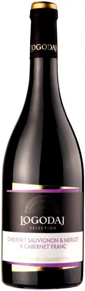 Вино "Logodaj Selection" Cabernet Sauvignon & Merlot & Cabernet Franc, 2021