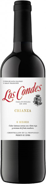 Вино "Los Condes" Crianza, Catalunya DO, 2015