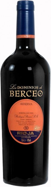 Вино Los Dominios de Berceo "Reserva 36", Rioja DOC, 2001