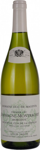 Вино Louis Jadot, Chassagne-Montrachet "Morgeot" 1-er Cru Clos de La Chapelle AOC, 2017