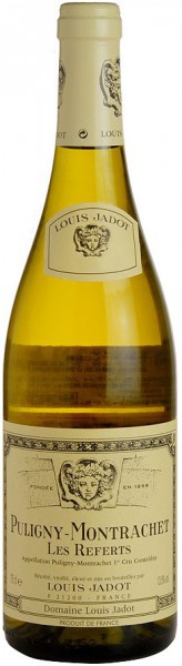 Вино Louis Jadot Puligny-Montrachet Premier Cru AOC Les Referts, 2003