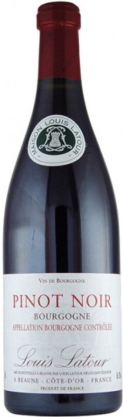 Вино Louis Latour, Pinot Noir, Bourgogne AOC, 2009