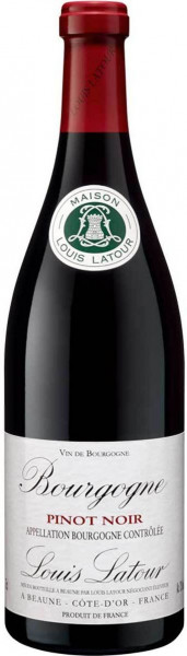 Вино Louis Latour, Pinot Noir, Bourgogne AOC, 2021