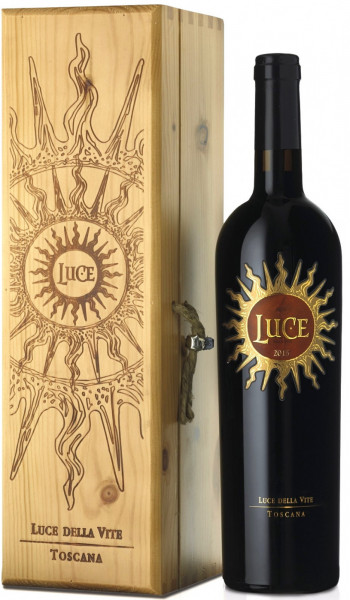 Вино "Luce", 2015, wooden box