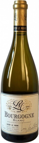 Вино Lucien Le Moine, Bourgogne Blanc AOC, 2009