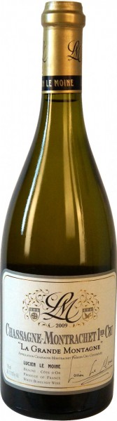 Вино Lucien Le Moine, Chassagne-Montrachet Premier Cru "La Grande Montagne" AOC, 2009