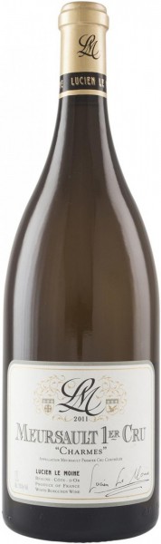 Вино Lucien Le Moine, Meursault Premier Cru "Charmes" AOC, 2011