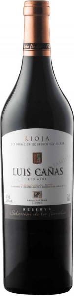 Вино "Luis Canas"  Reserva Seleccion de la Familia, Rioja DOC, 2004