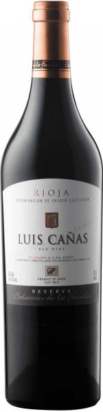 Вино "Luis Canas"  Reserva Seleccion de la Familia, Rioja DOC, 2009