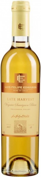 Вино Luis Felipe Edwards, "Late Harvest" Viognier Sauvignon Blanc, 0.375 л