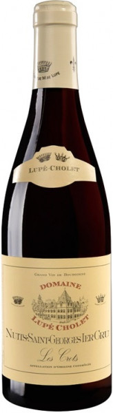 Вино Lupe-Cholet, Nuits-Saint-Georges 1-er Cru "Les Crots" AOC, 2013