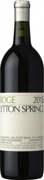 Вино "Lytton Springs", 2015