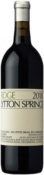 Вино "Lytton Springs", 2018
