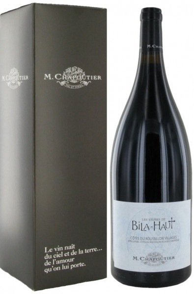 Вино M. Chapoutier, Les Vignes de Bila-Haut, Cotes du Roussillon Villages AOC, 2016, gift box, 1.5 л