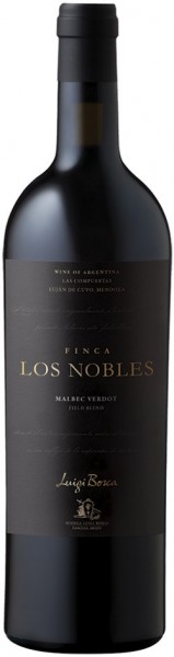 Вино Malbec Verdot "Finca Los Nobles", 2012