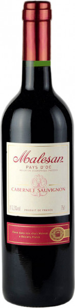 Вино "Malesan" Cabernet Sauvignon