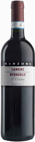Вино Manzone, "Il Crutin" Nebbiolo, Langhe DOC, 2017