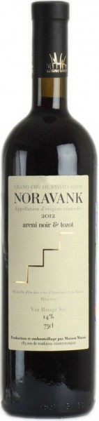 Вино Maran, "Noravank" AOC, 2012
