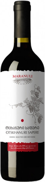 Вино Maranuli, Otskhanuri Sapere Barrel Selected