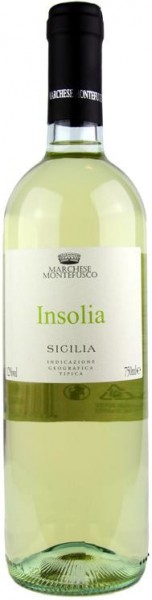 Вино "Marchese Montefusco" Insolia, Sicilia IGT, 2014
