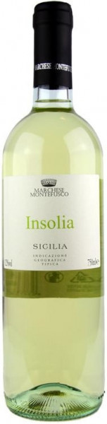 Вино "Marchese Montefusco" Insolia, Sicilia IGT, 2016