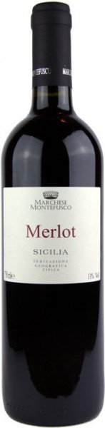 Вино "Marchese Montefusco" Merlot, Sicilia IGT, 2013