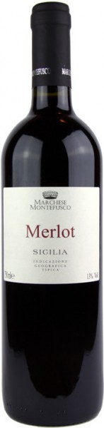Вино "Marchese Montefusco" Merlot, Sicilia IGT, 2015
