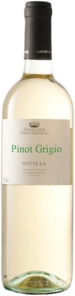 Вино "Marchese Montefusco" Pinot Grigio, Sicilia IGT, 2014