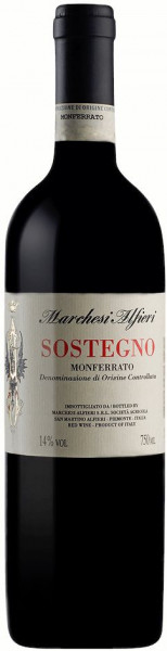 Вино Marchesi Alfieri, "Sostegno" Monferrato, Piemonte DOC, 2017