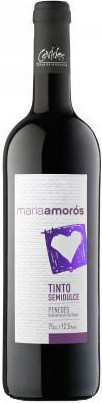 Вино "Maria Amoros" Tinto Semidulce, Penedes DO, 2014