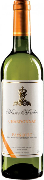 Вино "Marie Manhes" Chardonnay, Pays d'Oc IGP