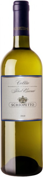 Вино Mario Schiopetto, Pinot Bianco, Collio DOC, 2010