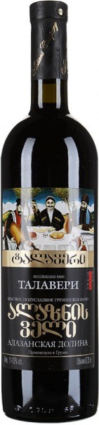 Вино Marniskari, "Talaveri" Alazani Valley Red
