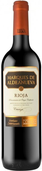 Вино "Marques de Aldeanueva" Crianza, Rioja DOC, 2012