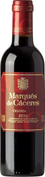 Вино Marques de Caceres, Crianza, 2010, 0.375 л