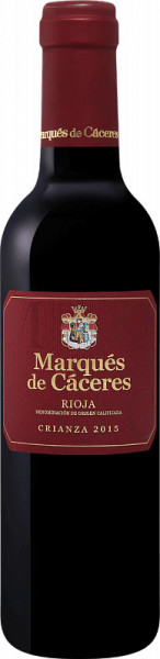 Вино Marques de Caceres, Crianza, 2015, 0.375 л