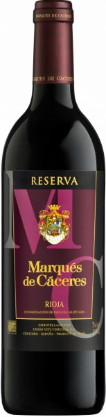 Вино Marques de Caceres, Reserva, 2009