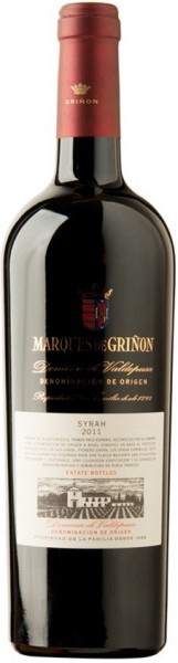 Вино Marques de Grinon, Syrah, 2011