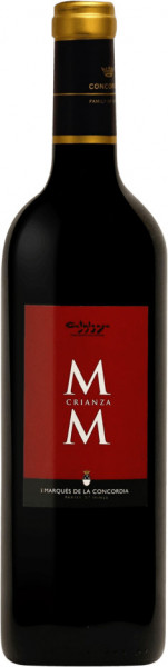 Вино Marques de la Concordia, "MM" Crianza, Catalunya DO, 2015