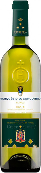 Вино Marques de la Concordia, Tempranillo Blanco, Rioja DOC