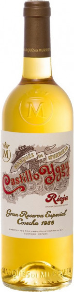 Вино Marques de Murrieta, "Castillo Ygay" Blanco Gran Reserva Especial, 1986
