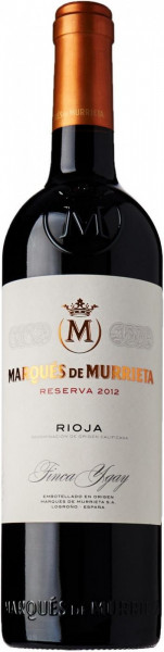 Вино Marques de Murrieta, Reserva, 2012